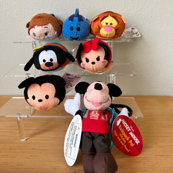 Disney Marvel Tsum Tsum and Ty Paw Patrol Plush Micky Mouse Keychain Lot of 12 - Picture 2 of 12